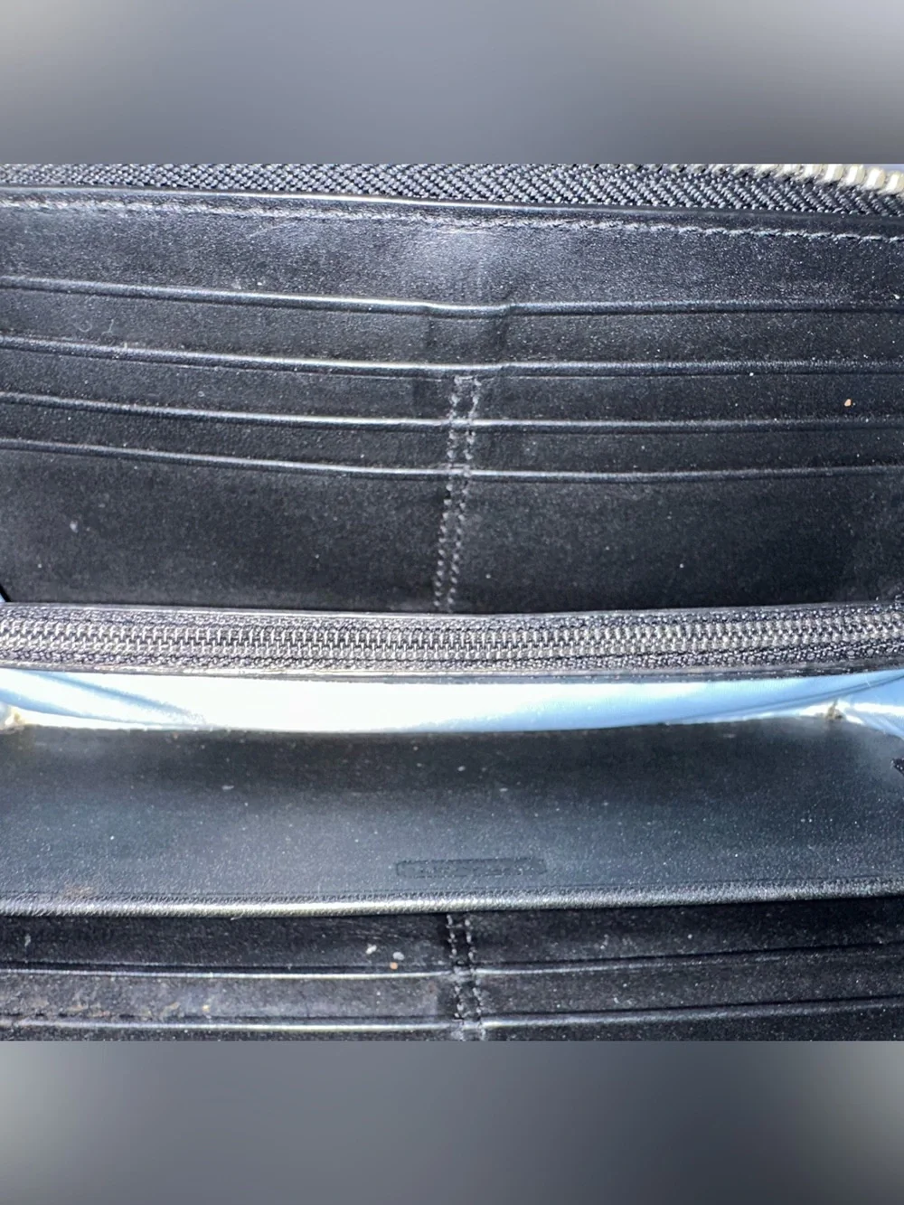 Coach black wallet